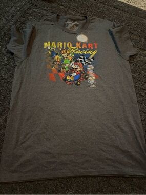 Hot topic Mario kart racing shirt.